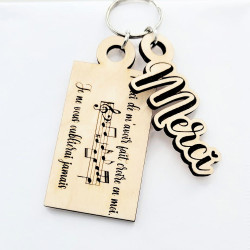 MUSIC COURSE KEY RING