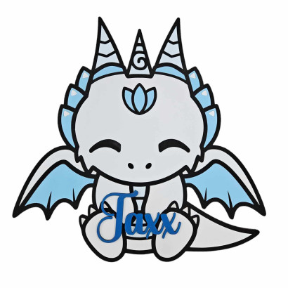 BABY ICE DRAGON 3D COLOR