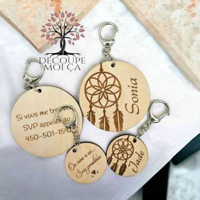 DREAM CATCHER KEY RING AND TAG