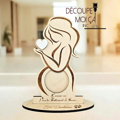 MON COEUR ULTRASOUND FRAME