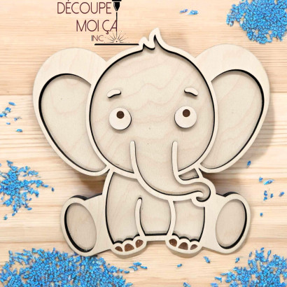 TRAY ELEPHANT SENSORY TRAY