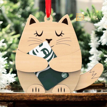 ORNEMENT CHAT CARTE-CADEAUX